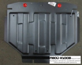 ЗАЩИТА ПОДДОНА ДВИГАТЕЛЯ , С КРЕПЛЕН , 2 ЧАСТЬ , СТАЛЬН для Toyota LANDCRUISER 200 (2008-2011), Lexus LX570 (2008-)