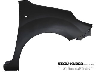КРЫЛО ПЕРЕДНИЙ ПРАВАЯ СТОРОНА С ОТВ ПОД ПОВТОРИТЕЛЬ (ТАЙВАНЬ) для Renault KANGOO (2013-)