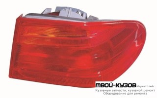 ФОНАРЬ ЗАДНИЙ ВНЕШНИЙ ПРАВАЯ СТОРОНА (DEPO) для Mercedes W210 (08.1995 - 08.1999) (09.1999 - 06.2002)