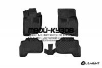 ELEMENT3D3546210 - 3D КОВРИКИ В САЛОН 4 ШТ. (Element) Mitsubishi Pajero Sport (2016-)