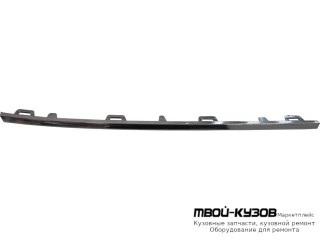 МОЛДИНГ РЕШЕТКИ РАДИАТОРА ЛЕВАЯ СТОРОНА ВЕРХН ХРОМ (АРГЕНТИНА) для Volkswagen AMAROK (2010-)