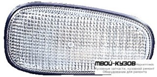 ПОВТОРИТЕЛЬ ПОВОРОТА В КРЫЛО ЛЕВАЯ = ПРАВАЯ (DEPO) ТОНИР для Opel ASTRA (03.1998 - 2003), Opel ZAFIRA (04.1999 - 06.2004)