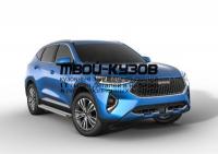 R.9404.002 - ПОРОГИ-ПОДНОЖКИ (КОМПЛЕКТ) с листом d57 (RIVAL) Haval F7 (2019-2020) (2019-2020)