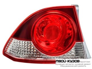 ФОНАРЬ ЗАДНИЙ ВНЕШНИЙ ЛЕВАЯ СТОРОНА (СЕДАН) (DEPO) для Honda CIVIC (2006-2011) СЕДАН