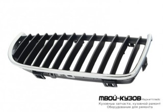 РЕШЕТКА РАДИАТОРА ПРАВАЯ СТОРОНА ЧЁРНЫЙ-ХРОМ (ТАЙВАНЬ) для BMW E90 СЕДАН / E91 УНИВЕРСАЛ (3 SERIES) (2004-)