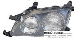 ФАРА ЛЕВАЯ СТОРОНА ПОД КОРРЕКТОР (DEPO) для Toyota AVENSIS (10.1997 - 06.2000) (07.2000 - 2003)