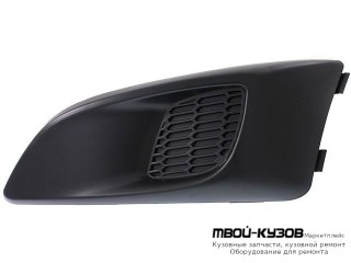 РЕШЕТКА БАМПЕРА ПЕРЕДНИЙ ЛЕВАЯ СТОРОНА БЕЗ ОТВЕРСТИЙ ПОД ПРОТИВОТУМАННЫЕ ФАРЫ (КИТАЙ) для Chevrolet AVEO T300 (2011-)