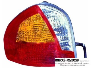 ФОНАРЬ ЗАДНИЙ ВНЕШНИЙ ЛЕВАЯ СТОРОНА (USA) (DEPO) для Hyundai SANTA FE (2001-2006) / CLASSIC TAGAZ (2008-)