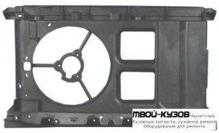 СУППОРТ РАДИАТОРА БЕЗ КОНДИЦИОНЕРА ПЛАСТИК (ТАЙВАНЬ) для Peugeot 307 (08.2001-)