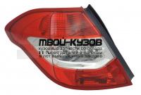 11-C136-01-2B - ФОНАРЬ ЛЕВЫЙ ЗАДНИЙ в крыло (TYC) Citroen C4 (2010-)