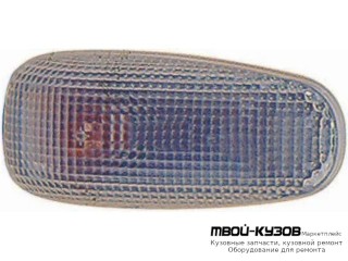 ПОВТОРИТЕЛЬ ПОВОРОТА В КРЫЛО ЛЕВАЯ = ПРАВАЯ (DEPO) БЕЛЫЙ для Mercedes SPRINTER (03.1995 - 01.2000), Mercedes W202 (06.1993 - 06.2000)