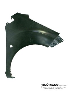 КРЫЛО ПЕРЕДНИЙ ПРАВАЯ СТОРОНА С ОТВ ПОД ПОВТОРИТЕЛЬ (ТАЙВАНЬ) для Chevrolet SPARK (2010-)