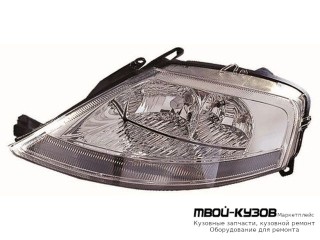 ФАРА ЛЕВАЯ СТОРОНА С КОРРЕКТОР (DEPO) для Citroen C3 (05.2002 - 10.2005) (11.2005-)