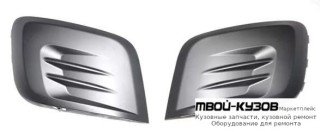 РЕШЕТКА БАМПЕРА ПЕРЕДНИЙ ЛЕВАЯ + ПРАВАЯ (КОМПЛЕКТ) БЕЗ ОТВ (ТАЙВАНЬ) для Peugeot BOXER (2014-) / FIAT DUCATO (2014-)