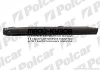812142 - ПОРОГ ПРАВЫЙ (Polcar) Toyota Carina 2 левый руль (1987-1992)
