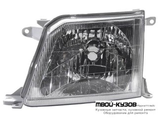 ФАРА ЛЕВАЯ СТОРОНА ПРОЗРАЧНЫЙН (КИТАЙ) для Toyota LANDCRUISER PRADO 90 (04.1996 - 09.2002)