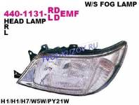 SPRINTER 00- ФАРА ЛЕВАЯ С П/Т РЕФЛЕНАЯ   440-1131L-LDEMF