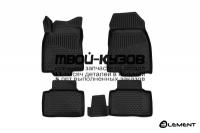 ELEMENT3D4152210k - 3D КОВРИКИ В САЛОН 4 ШТ. (Element) Renault Kоleos 2 (2017-)