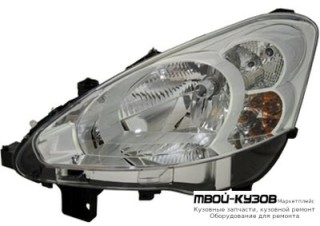 ФАРА ЛЕВАЯ СТОРОНА С КОРРЕКТОР (DEPO) для Peugeot PARTNER (2008-2015)