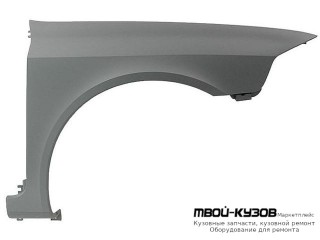 КРЫЛО ПЕРЕДНИЙ ПРАВАЯ СТОРОНА ПЛАСТИК для Renault LAGUNA (09.2001-)