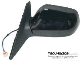 ЗЕРКАЛО ЛЕВАЯ СТОРОНА ЭЛЕКТР С ПОДОГРЕВОМ (CONVEX) ГРУНТ (ТАЙВАНЬ) для Mazda 6 (2002-2007)
