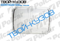 207-410 77-95 СТЕКЛО ФАРЫ ЛЕВОЕ