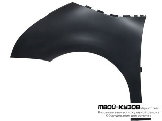 КРЫЛО ПЕРЕДНИЙ ЛЕВАЯ СТОРОНА ПЛАСТИК (ТАЙВАНЬ) для Citroen C4 (11.2004-) PICASSO (2006-)