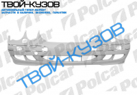 W210Е 07.99- БАМПЕР ПЕРЕДНИЙ С ОТВ ПОД ОМЫВАТЕЛЬ ФАР