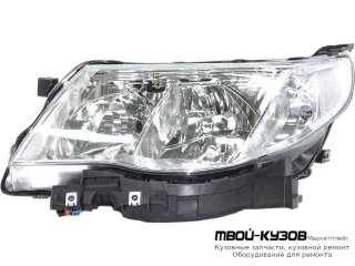 ФАРА ЛЕВАЯ СТОРОНА (КСЕНОН) С КОРРЕКТОР (DEPO) для Subaru FORESTER (2009-2012)