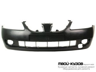 БАМПЕР ПЕРЕДНИЙ ГРУНТ (ТАЙВАНЬ) для Nissan ALMERA N16E (2002-)