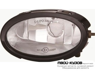 ФАРА ПРОТИВОТУМАННАЯ ЛЕВАЯ СТОРОНА (СЕДАН) (ХЭТЧБЭК) 1.6 (DEPO) для Mazda 3 (2004-)