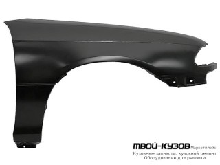 КРЫЛО ПЕРЕДНИЙ ПРАВАЯ СТОРОНА БЕЗ ОТВ ПОД ПОВТОРИТЕЛЬ для Opel ASTRA (10.1991 - 02.1998)