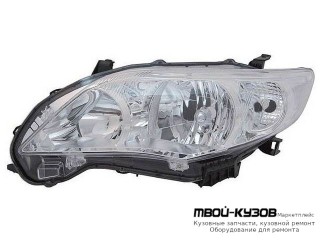 ФАРА ЛЕВАЯ СТОРОНА (КИТАЙ) для Toyota COROLLA E150 (2006-) СЕДАН