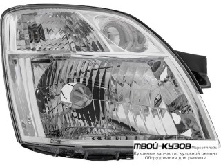 ФАРА ПРАВАЯ СТОРОНА ПОД КОРРЕКТОР (DEPO) для KIA PICANTO (2004-2007)