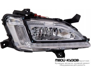 ФАРА ПРОТИВОТУМАННАЯ ПРАВАЯ СТОРОНА С DRL( ХОД. ОГНИ) (КИТАЙ) для Hyundai TUCSON (2015-)