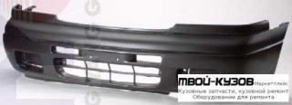 БАМПЕР ПЕРЕДНИЙ +/- П/ПРОТИВОТУМ ГРУНТ (ТАЙВАНЬ) для Mazda MPV (01.1996 - 12.1998)