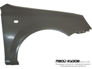 КРЫЛО ПЕРЕДНИЙ ПРАВАЯ СТОРОНА С ОТВ ПОД ПОВТОРИТЕЛЬ (СЕДАН) (КИТАЙ) для Ravon GENTRA (2015-), Chevrolet LACETTI (2004-) / DAEWOO NUBIRA (2004-)