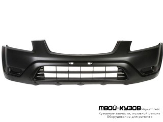БАМПЕР ПЕРЕДНИЙ ЧЁРНЫЙ (ТАЙВАНЬ) для Honda CRV (2002-2005)