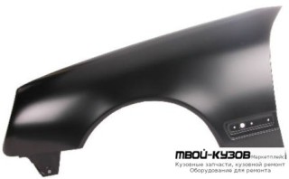 КРЫЛО ПЕРЕДНИЙ ЛЕВАЯ СТОРОНА БЕЗ ОТВ ПОД ПОВТОРИТЕЛЬ (ТАЙВАНЬ) для Mercedes W210 (08.1995 - 08.1999) (09.1999 - 06.2002)