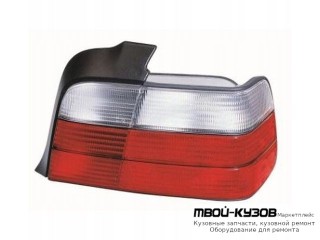 ФОНАРЬ ЗАДНИЙ ВНЕШНИЙ ПРАВАЯ СТОРОНА (СЕДАН) (DEPO) БЕЛ-КРАСНЫЙ для BMW E36 (12.1990 - 01.2000)