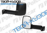 TRANSIT 86-95 ЗЕРКАЛО R МЕХ., ЧЕРНОЕ, ДЛИННОЕ Б/СПОЙЛЕРА