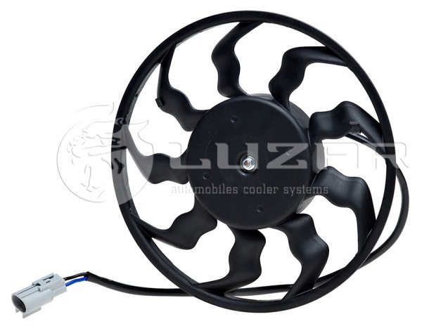 Электродвигатель кондиционера ВАЗ-2170 с кожухом (LUZAR)