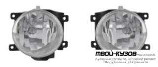 ФАРА ПРОТИВОТУМАННАЯ ЛЕВАЯ + ПРАВАЯ (КОМПЛЕКТ) С КРЕПЛЕН для Toyota LANDCRUISER 200 (2012-), Toyota RAV4 (2013-)