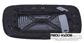 СТЕКЛО ЗЕРКАЛА ПРАВАЯ СТОРОНА С ПОДОГРЕВОМ (CONVEX) (ТАЙВАНЬ) для Volvo S40 (2004-)