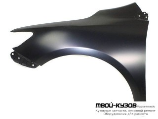 КРЫЛО ПЕРЕДНИЙ ЛЕВАЯ СТОРОНА БЕЗ ОТВ ПОД ПОВТОРИТЕЛЬ (СЕДАН) (ТАЙВАНЬ) для Toyota COROLLA E150 (2006-) СЕДАН