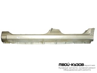 ПОРОГ ЛЕВАЯ СТОРОНА ОЦИНКОВ для Daewoo LANOS (1998-) CHEVROLET LANOS (2002-)