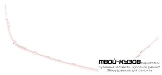 МОЛДИНГ РЕШЕТКИ БАМПЕРА ХРОМ (ТАЙВАНЬ) для Opel ASTRA J (2009-)