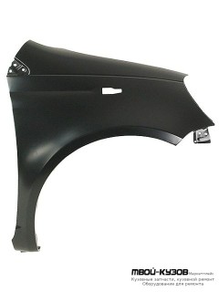 КРЫЛО ПЕРЕДНИЙ ПРАВАЯ СТОРОНА С ОТВ ПОД ПОВТОРИТЕЛЬ (ТАЙВАНЬ) для Toyota YARIS (1999 - 11.2002) (12.2002 - 07.2005)