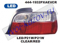 3 E36 COUPE 90-98 КОМПЛ.ФОН. TUNING СВЕТОД.КРАСНО-БЕЛЫЕ