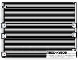 PRADO КОНДЕНСАТОР КОНДИЦИОНЕРА для Toyota LANDCRUISER PRADO 90 (04.1996 - 09.2002)